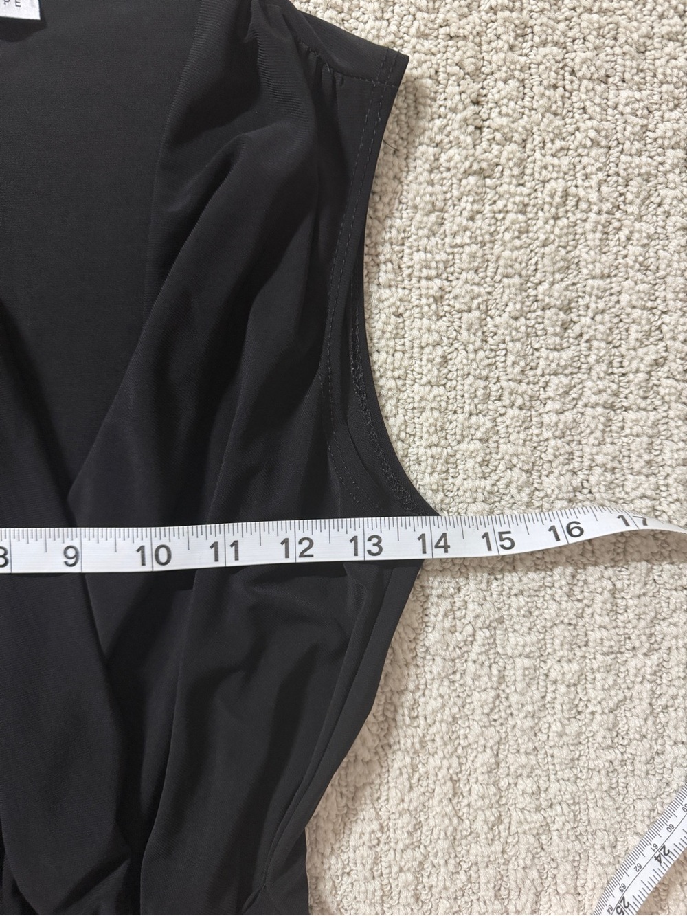 Annalee + Hope Black Sleeveless V-Neck Sheath Dress - Picture 4 of 7
